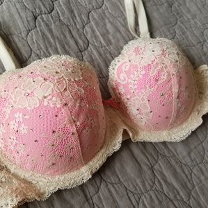 Victoria's Secret Dream Angels Lined Demi Bra 36C